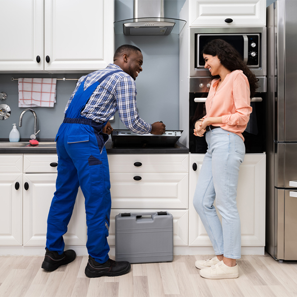 can you provide an estimate for cooktop repair before beginning any work in Wheatfield